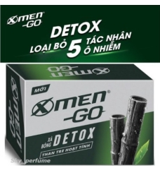 Xà Bông Tắm Xmen Go Detox Than Tre Hoạt Tính 90G