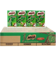 Thùng Milo Nhỏ 12 Block X 115Ml