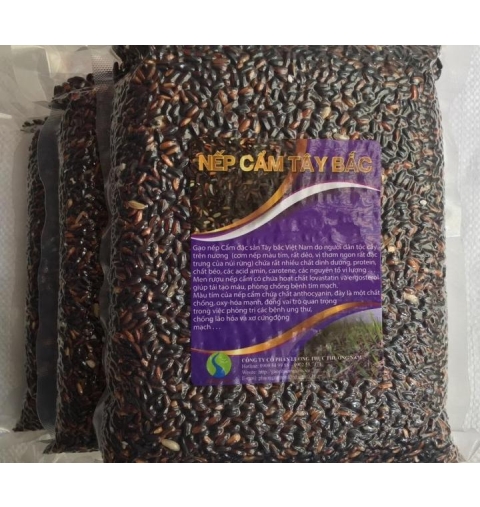 Nếp Cẩm Tây Bắc 1kg 
