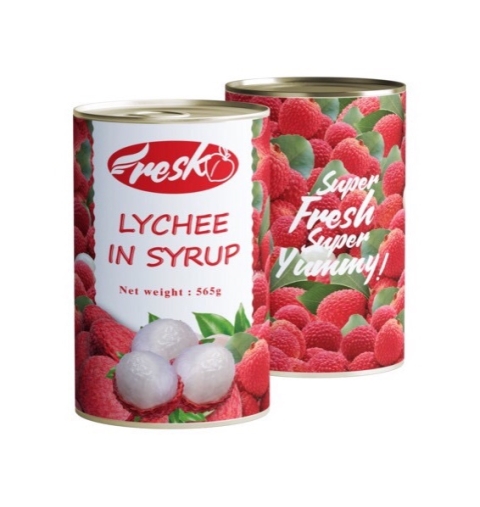 Vải Tươi Lychees In Syrup 565G