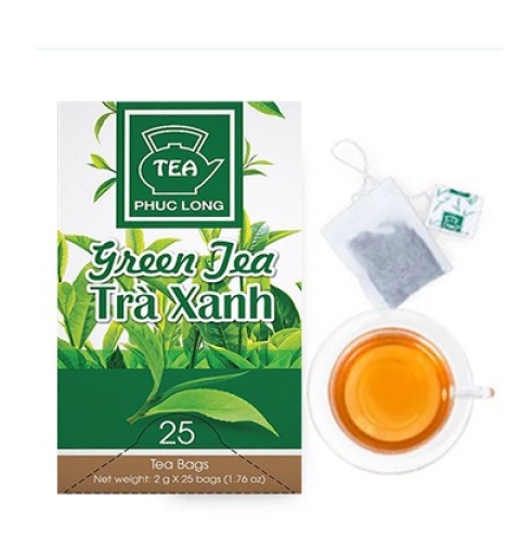 Trà xanh túi lọc Phúc Long 50g