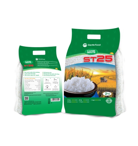 Gạo trắng hữu cơ ST25 2kg
