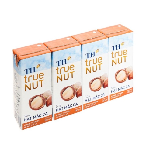 Th True Sữa Hạt Mắc Ca Nut 180Ml