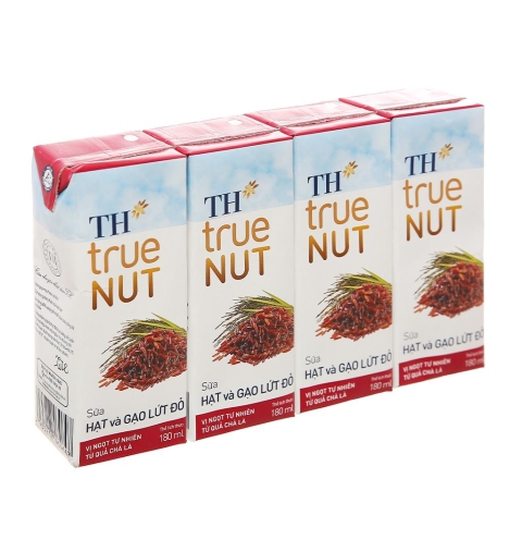Th True Sữa Hạt & Gạo Lứt Đỏ 180Ml Block