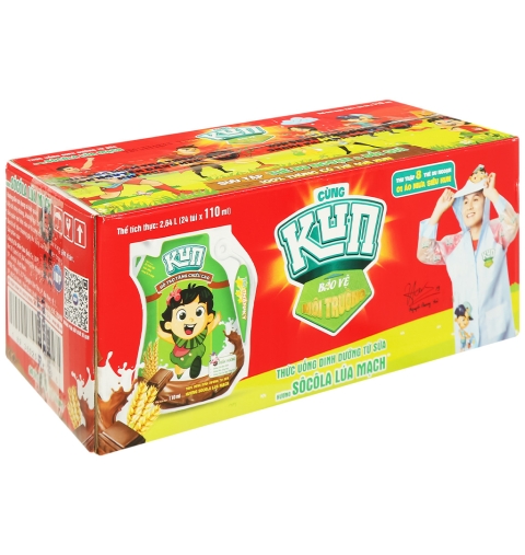 Tudd Kun Socola Lúa Mạch 110Ml