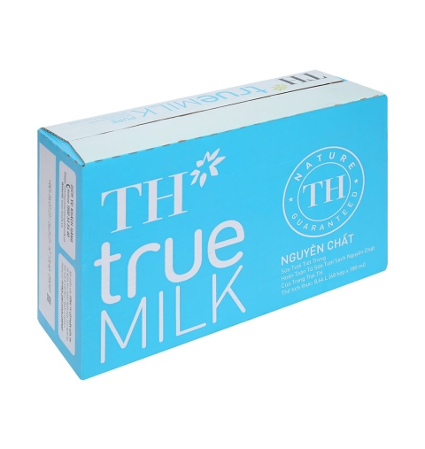 Thùng Sữa TH True Milk Nguyên Chất 180ml