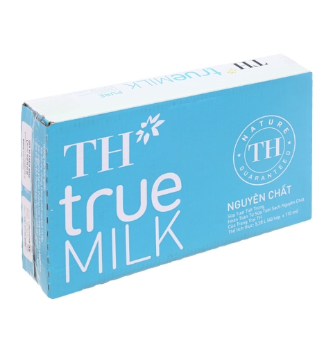 Thùng Sữa TH True Milk Nguyên Chất 110ml