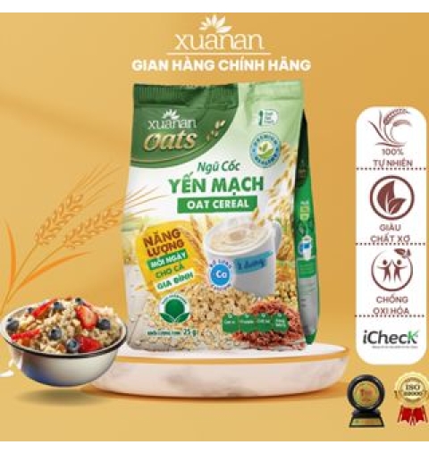 Yến mạch Mật Ong Xuân An 384g