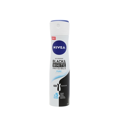 Xịt Ngăn Mùi Nivea Men Black n White 150ml